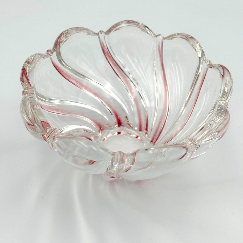 Vintage Mikasa Peppermint Swirl Holiday Christmas Dish